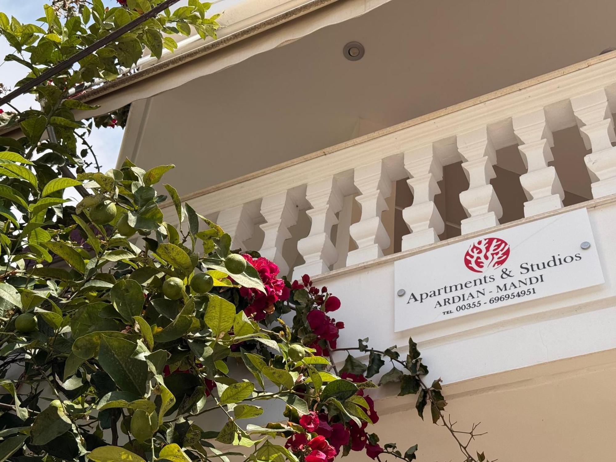 Apartments & Studios Ardian-Mandi Sarande-Albania ภายนอก รูปภาพ